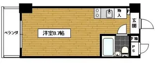 小田急コアロード西新宿【10階】の間取り