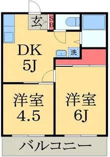 アーバンライフC棟【2階】の間取り