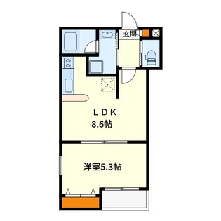 Le Ciel Kamisyakujii【3階】の間取り