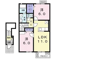 G・プロスパー・21【2階】の間取り