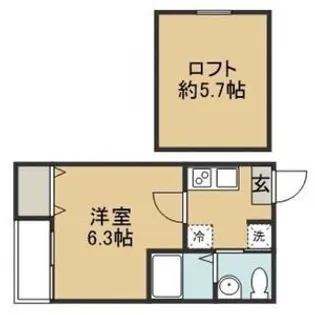 フォレスト長町【2階】の間取り