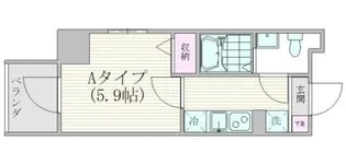 ザ・プレシャス武蔵小杉【4階】の間取り