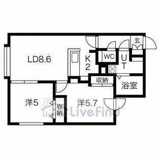 Next.One(ネクストワン)【3階】の間取り