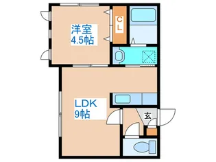 プレシャス15番館【1階】の間取り