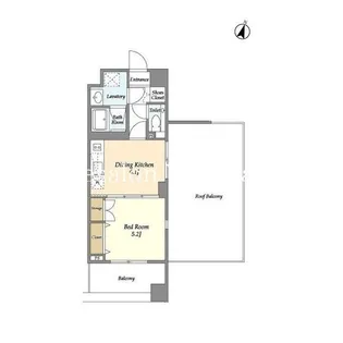 アパルトマン山手公園【7階】の間取り