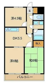 マンションアドミール【0】【3階】の間取り