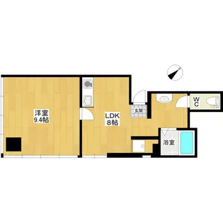 クリネットビル【4階】の間取り