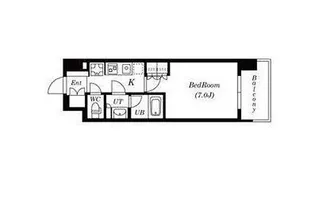 プラチナレジデンス【10階】の間取り