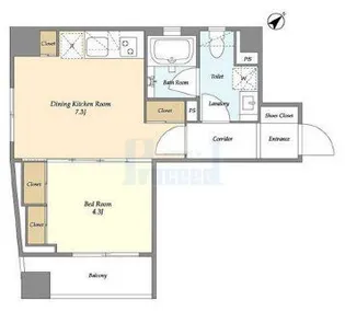 TAS駒込BLD.【6階】の間取り