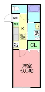 メルシーメゾン【1階】の間取り