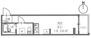 フォレスト大島【3階】の間取り