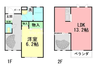 サニーメゾン【1階】の間取り