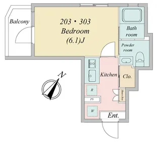 GRANDE IOGI【3階】の間取り
