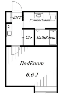 ライブリー千葉松波【2階】の間取り