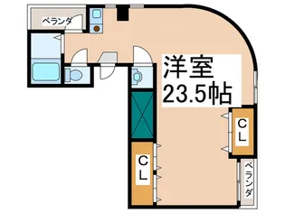 レジデンス夕凪【2階】の間取り