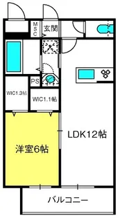 プランヴィラージュ並木【1階】の間取り