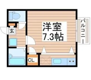 ノーブルカーム【2階】の間取り