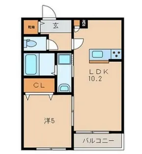 Seeds Garden【1階】の間取り