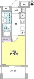 E・CUORE【4階】の間取り