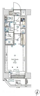 ヴォーガコルテ大島【6階】の間取り