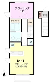 シルエラ【2階】の間取り