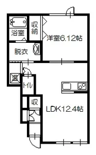 パリスタ【1階】の間取り