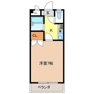 KENT HOUSE【3階】の間取り