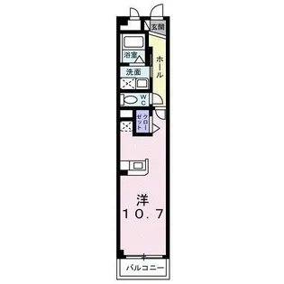 サンライズ【2階】の間取り