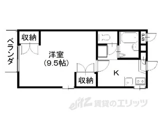 キャスト2【1階】の間取り