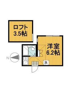 生麦Gemini【1階】の間取り