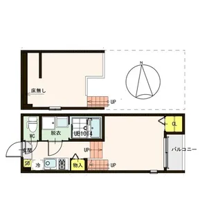 カノン【2階】の間取り