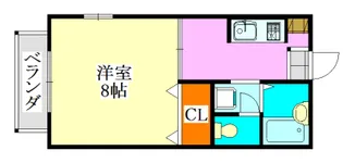 ピアシャンテ【1階】の間取り