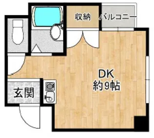 コートAU【2階】の間取り