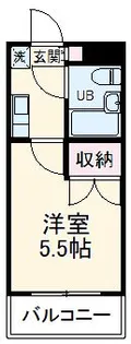 アジュール片倉【4階】の間取り