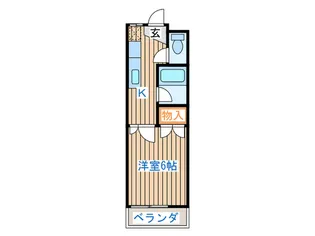 リトルイン【2階】の間取り