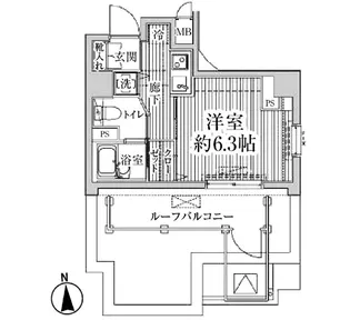 HF東中野レジデンス【9階】の間取り