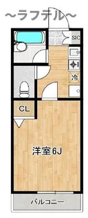 アメリカンリバティー上新井【2階】の間取り