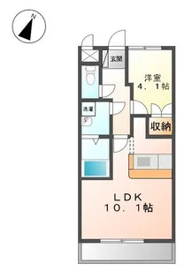グランチェスタII【1階】の間取り