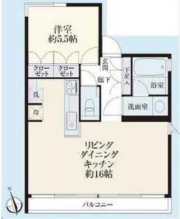 L’s Sangenjyay民泊可【2階】の間取り