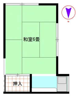 佐々木ハウス【2階】の間取り