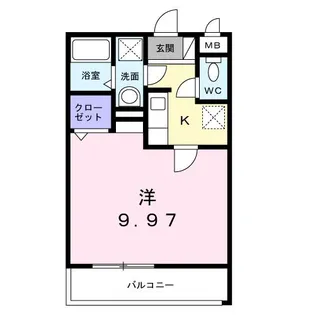さくらテラス【3階】の間取り
