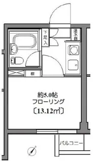 ジュネス上井草【2階】の間取り