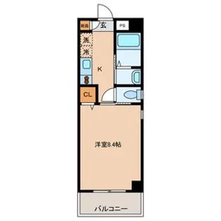藤月マンション【4階】の間取り