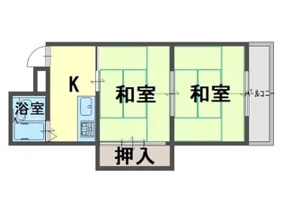 栄和マンション春木I【3階】の間取り