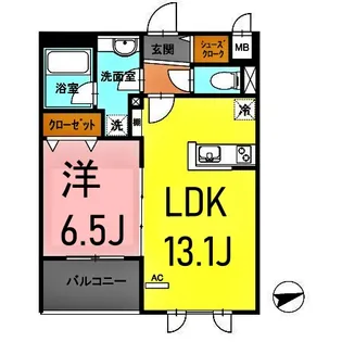 コンフォートレジデンス上大岡XI【4階】の間取り
