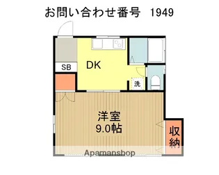 ケイ・ハイツ【1階】の間取り