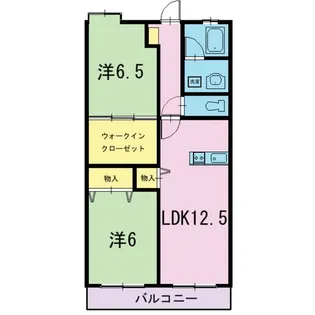 ヴィラージュ【2階】の間取り