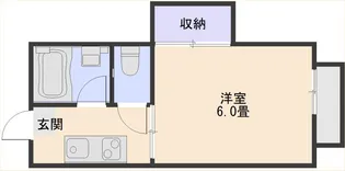 コーポサンライズ【2階】の間取り
