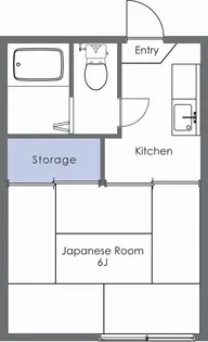 みゆきハイツ【2階】の間取り