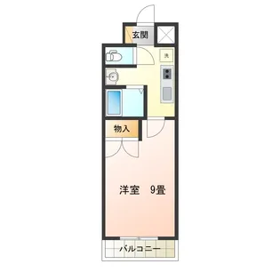 ウィンデール【3階】の間取り